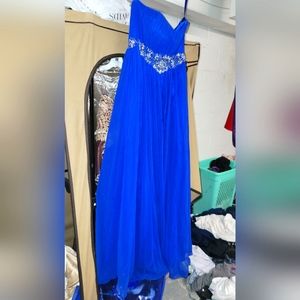 Blue Prom Dress